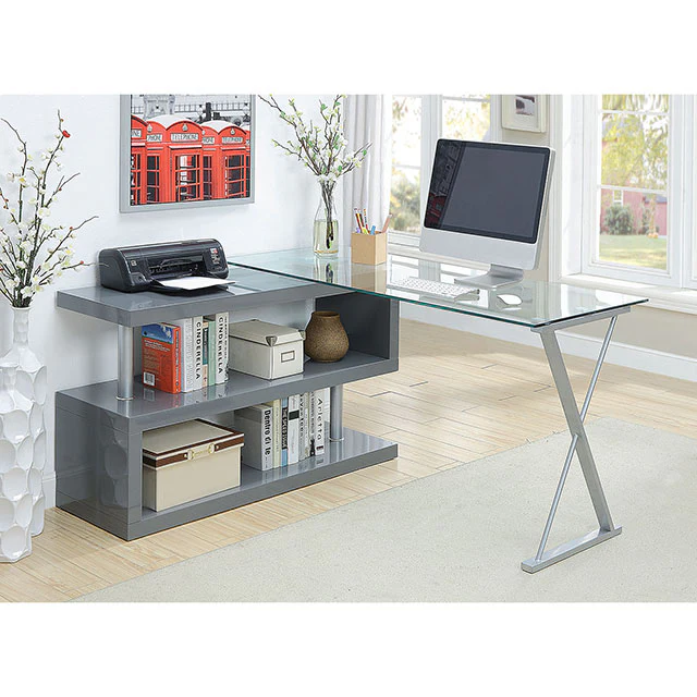 Acke Gray Desk - Image 3