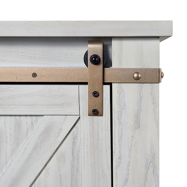 BORREGO TV Stand, Antique White - Image 6