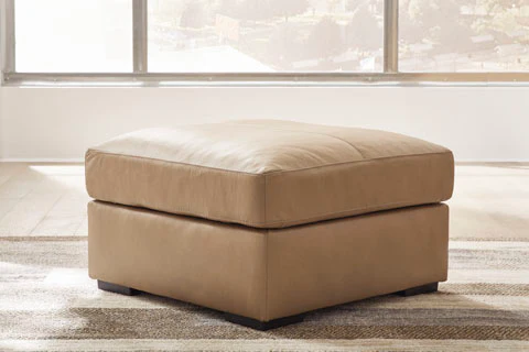 Brandon 100" Leather 2pc Camel Sectional - Image 4