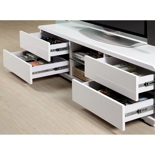 Cerro White 59" TV Console, White - Image 3