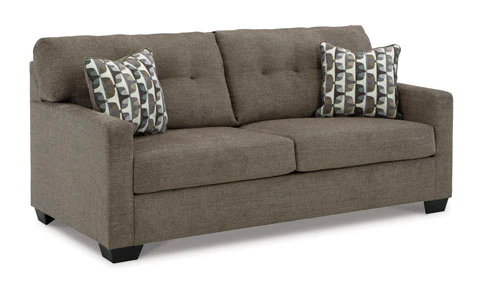 Mahomes 75" Chocolate Sofa - Image 7