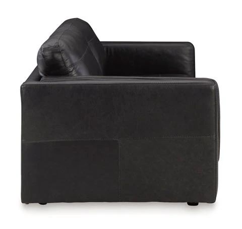 Mood 100% Leather Like 96" Contemporary Sofa - Image 5