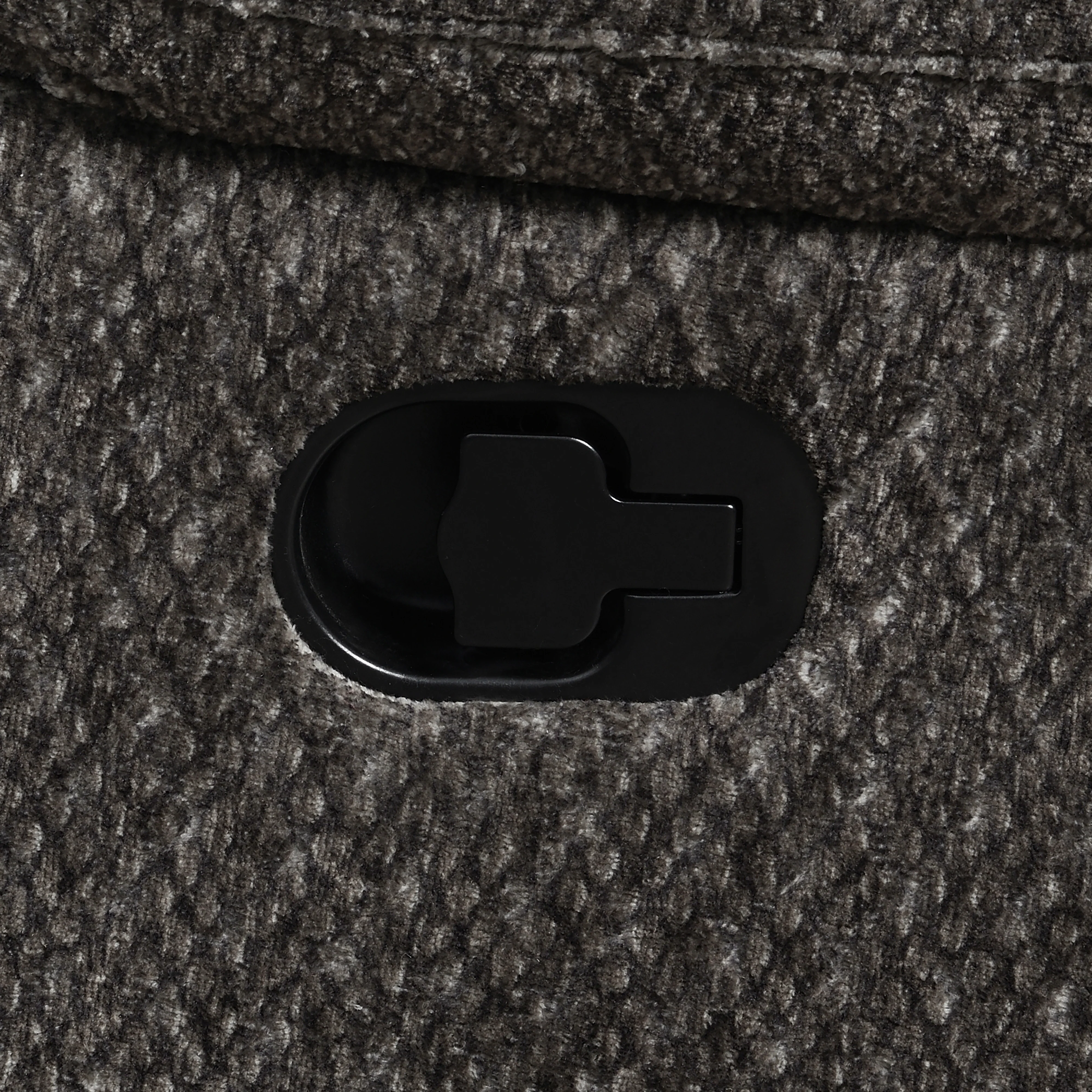 ROMAN MOTION SOFA W/ DUAL RECLINERS-CHARCOAL - Image 4