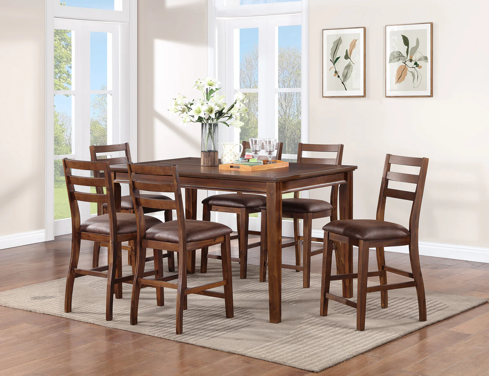 Vilo Home Glendale 6-Pack Dining Set - Image 9