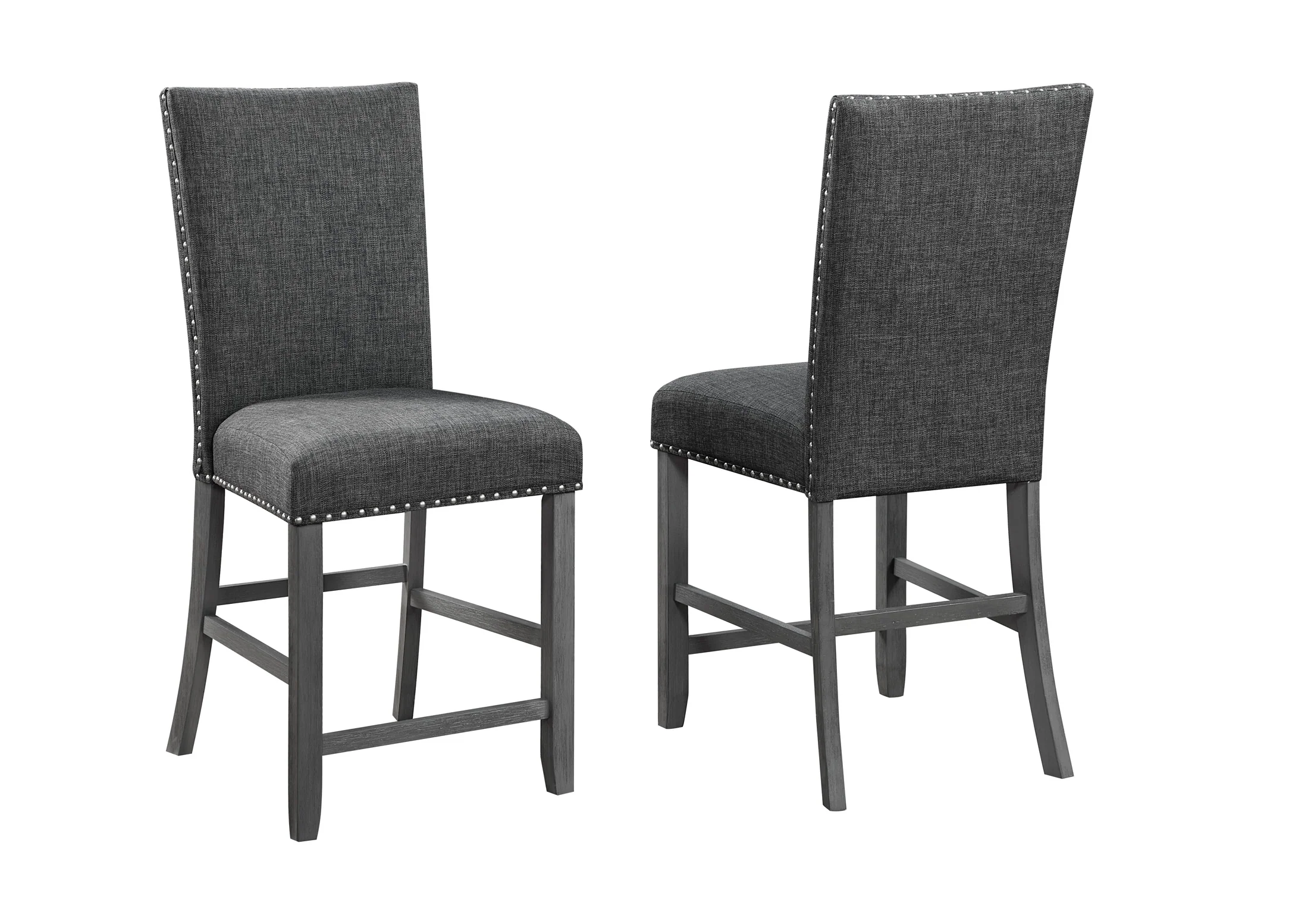 Vilo Home Modern White Marble 7pc Pub Dining Set - Image 5