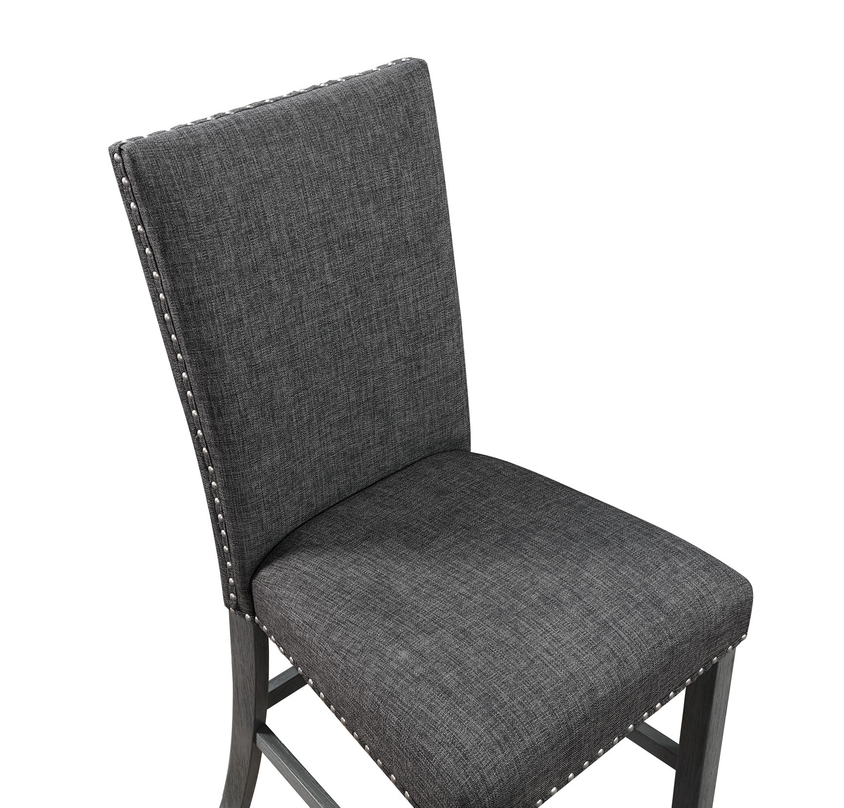 Vilo Home Modern White Marble 7pc Pub Dining Set - Image 7